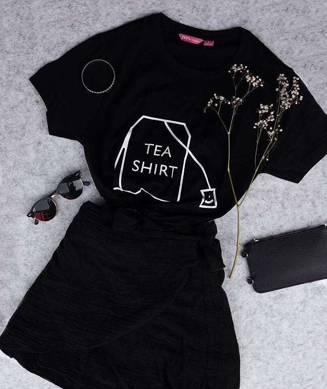 Tea Shirt - Black